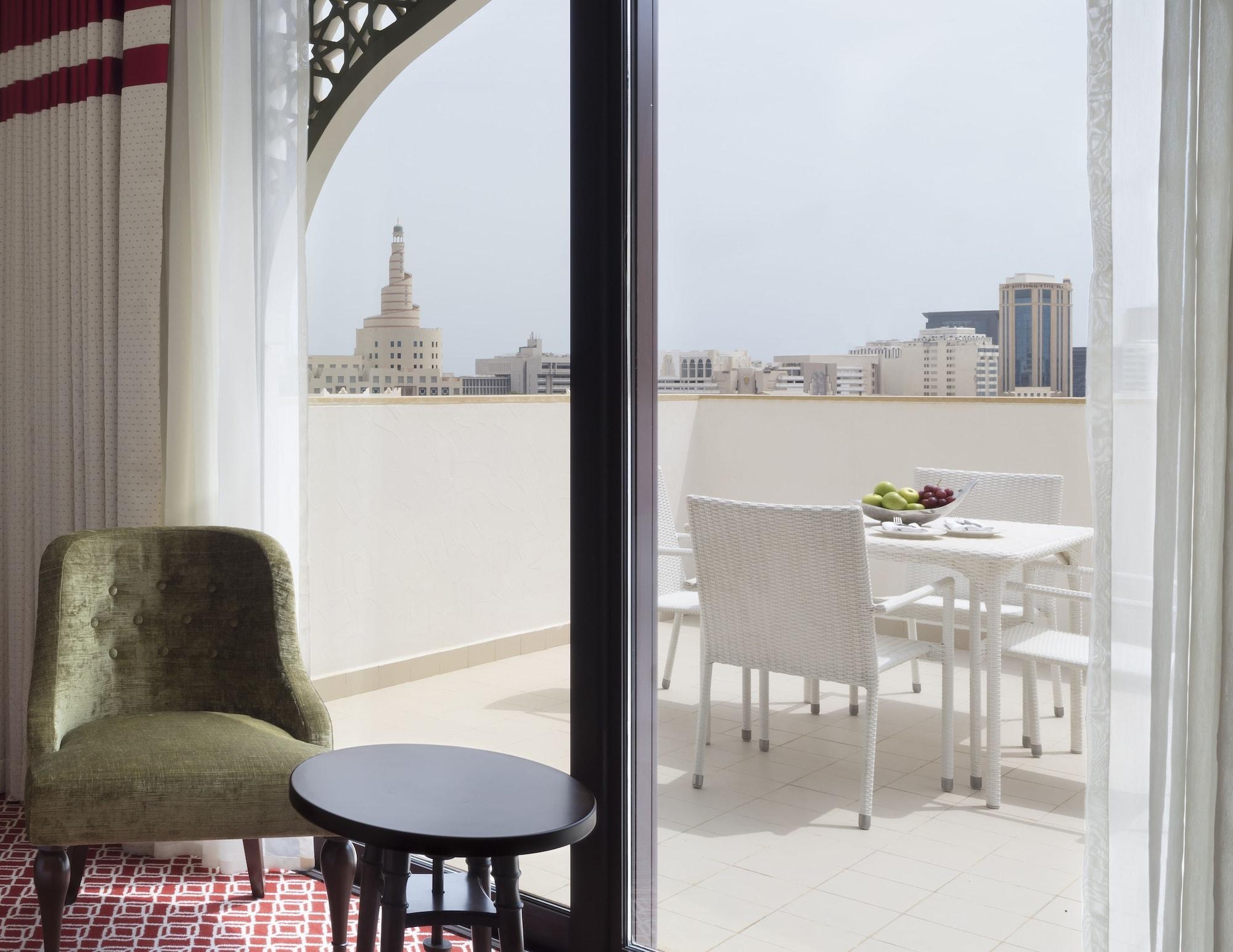 Al Najada Doha Hotel By Tivoli Exterior photo A view from a suite at the hotel