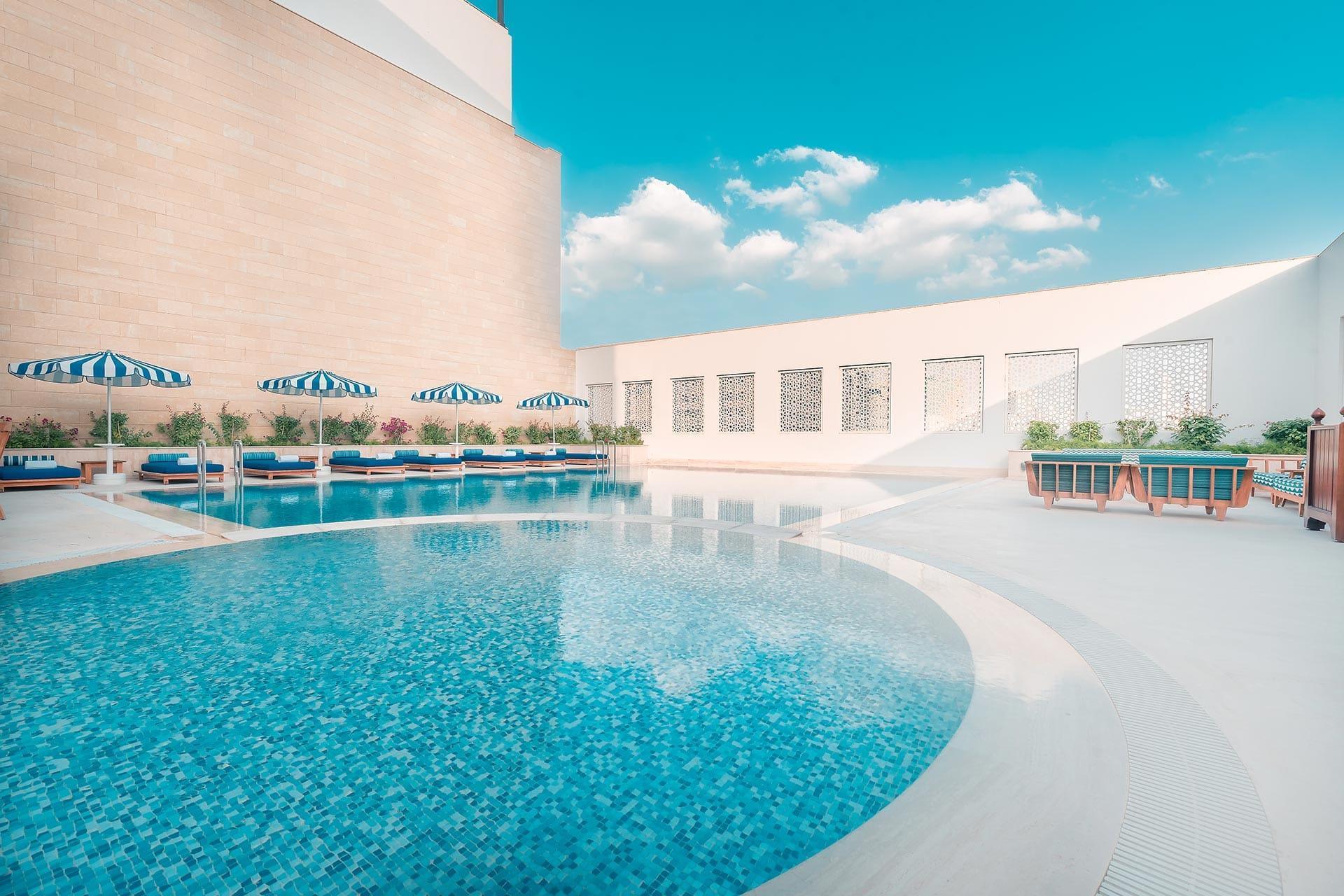 Al Najada Doha Hotel By Tivoli Exterior photo The pool at the hotel